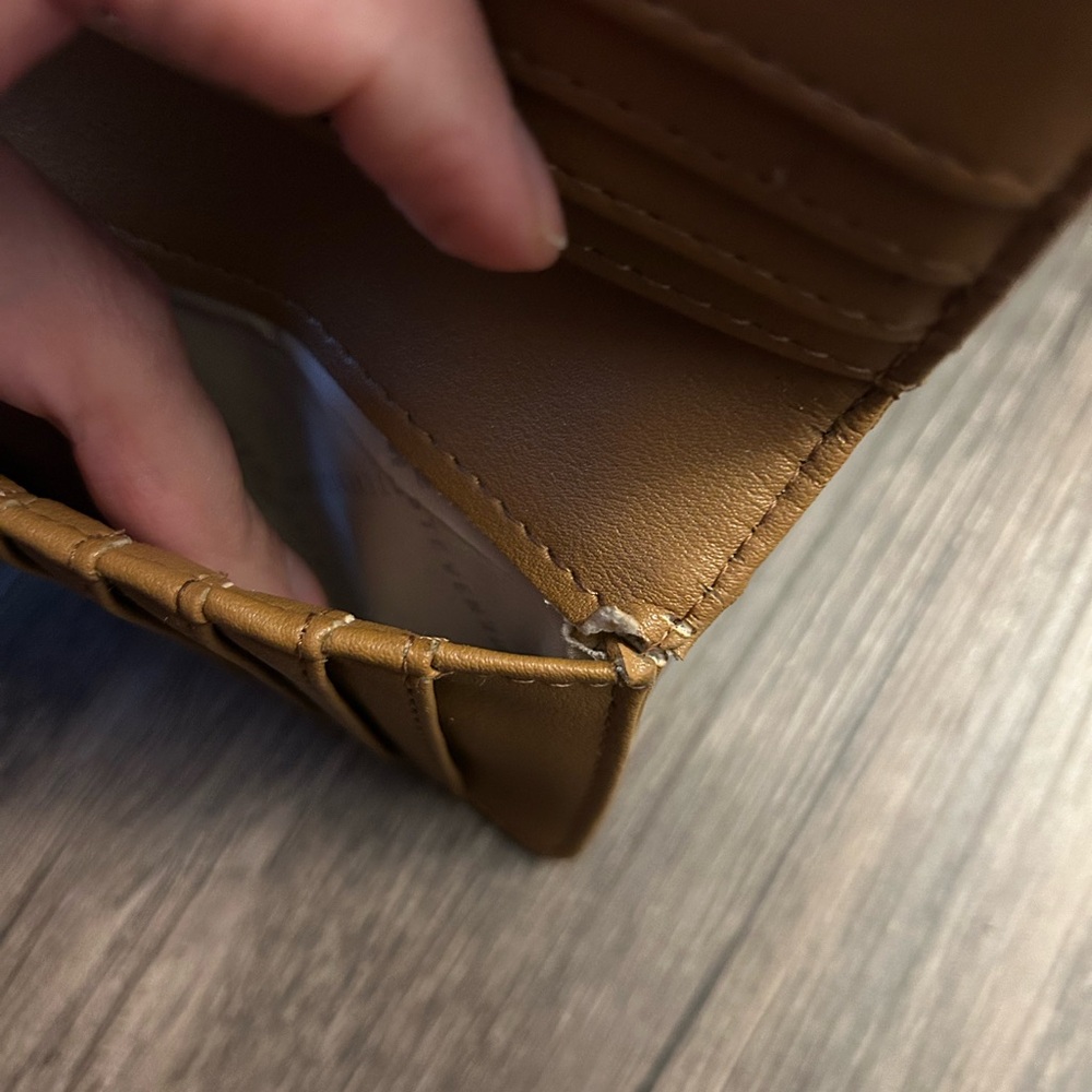 Steve Madden Camel Polyurethane Wallet - Picture 8 of 11